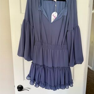 Blue Women's buddy-love dress-NWT